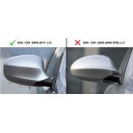 M style Mirror Caps set for BMW E90 / E91 LCI (09-11), glossy black
