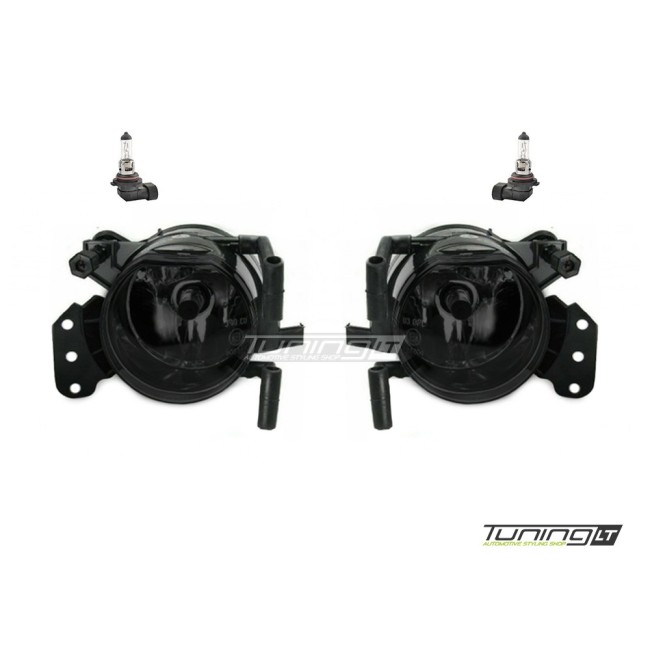 Fog lights for BMW E90 / E91 (05-11) with M-Sport / M3-look bumper, smoked Fog lights for BMW E90 / E91 (05-11) with M-Sport / M3-look bumper, smoked