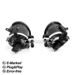 Fog Lights set, left + right, smoked