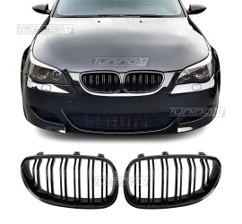 Performance kidney grille for BMW E60 / E61 (03-10), glossy black 