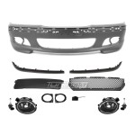 M-Tech 2 Front Bumper for BMW E46 sedan / touring (98-05), with clear fog lights