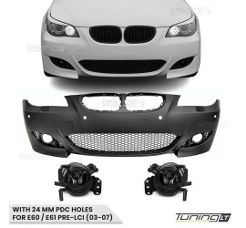 M look Priekinis Bamperis skirtas BMW E60 / E61...