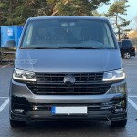 Lower bumper Grille for VW T6.1 (19-), glossy black