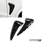 X5M stiliaus priekinių Sparnų Apdailos skirtos BMW X5 F15 (14-18), juodos blizgios