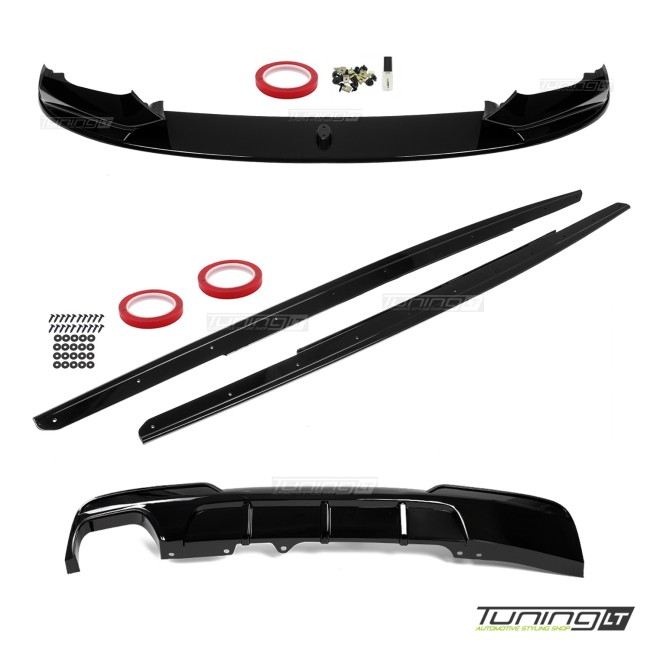 Performance Kit for BMW F10 / F11, glossy black