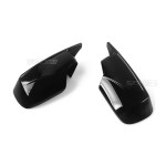 M look Veidrodėlių Dangteliai, komplektas skirtas BMW E39 (95-04), juodi blizgūs