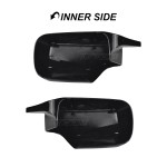 M look Veidrodėlių Dangteliai, komplektas skirtas BMW E39 (95-04), juodi blizgūs
