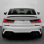 Performance V2 Spoileris ant bagažinės skirtas BMW G20 / G80, juodas blizgus