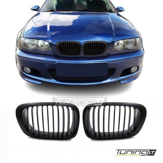 For BMW E46 coupe / cabrio front kidney grille