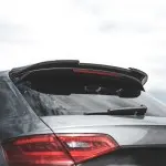 RS išvaizdos Spoileris ant Bagažinės dangčio skirtas Audi A3 8V Sportback (5 durų), juodas blizgus
