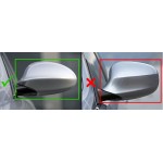 M style Mirror Caps set for BMW E81 / E82 / E87 / E88 PRELCI, glossy black