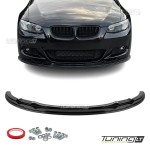 Front bumper Lip Spoiler for BMW E92 / E93 PRE-LCI (06-10) with M-Pack, glossy black