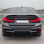 PRO style Spoileris ant bagažinės skirtas BMW G30 / F90, juodas blizgus