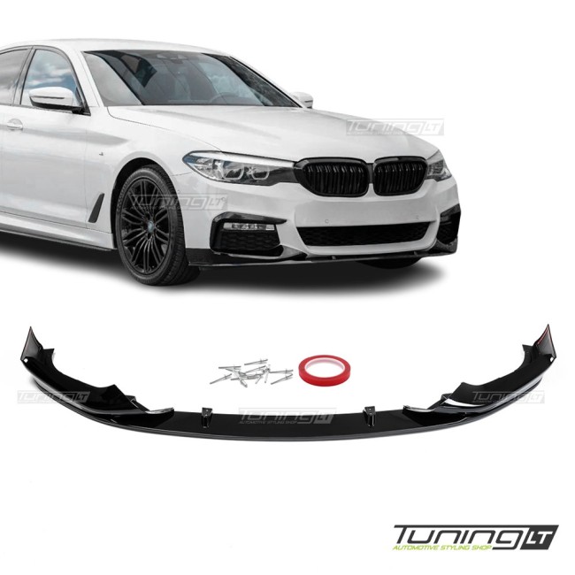 Performance priekinis pažeminimas skirtas BMW G30 / G31 (17-20) M-Pack, blizgus juodas Performance priekinis pažeminimas skirtas BMW G30 / G31 (17-20) M-Pack, blizgus juodas
