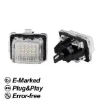 LED License plate Light set for Mercedes-Benz W204 / C204 / S204 prefacelift (07-11)