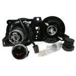 Headlights with lenses for BMW E30 (84-94), smoked 