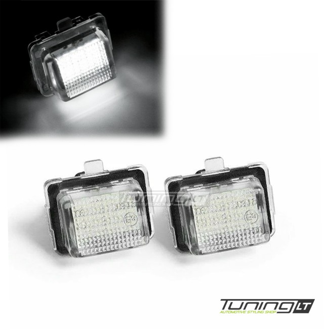 LED license plate light set (left + right)