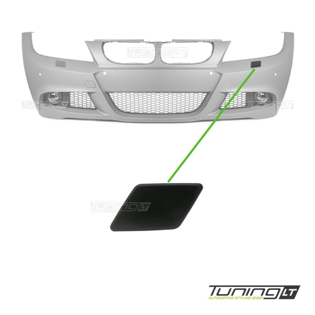Žibintų Apiplovimo Dangtelis, kairės pusės, skirtas BMW E90 / E91 LCI (08-11) su M-Pack bamperiu