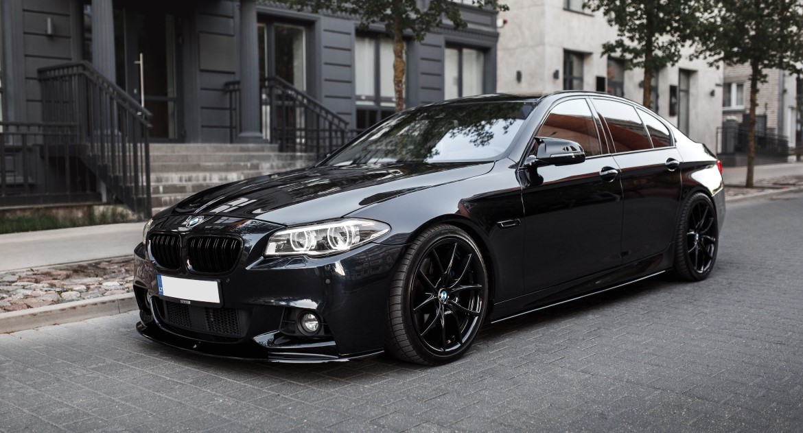 Kliento BMW F10 LCI su mūsų dalimis