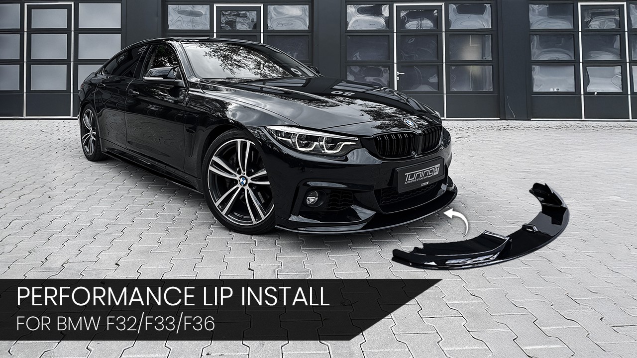 Front Performance Spoiler for BMW F32 / F33 / F36 M Sport models (VIDEO)