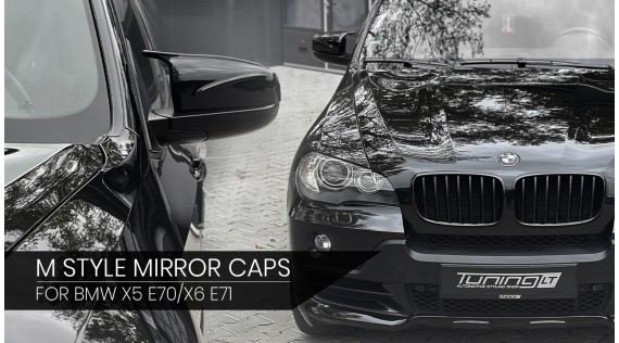 AutoTecknic Replacement Carbon Mirror Covers - E70 X5 | E71 X6